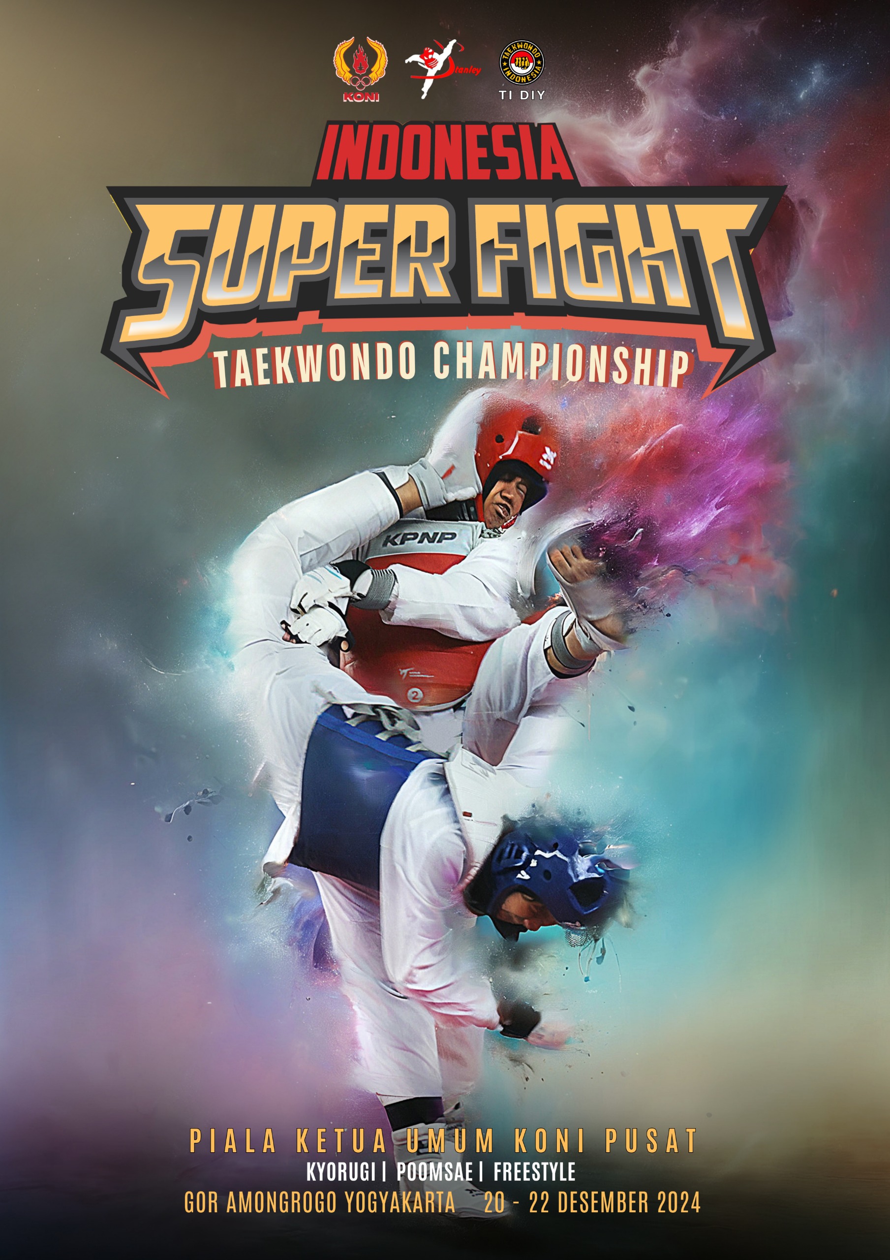 Kejuaraan Indonesia Super Fight Taekwondo Championship 2 Tahun 2024 Stanley Sport ti-spiritfighter.com