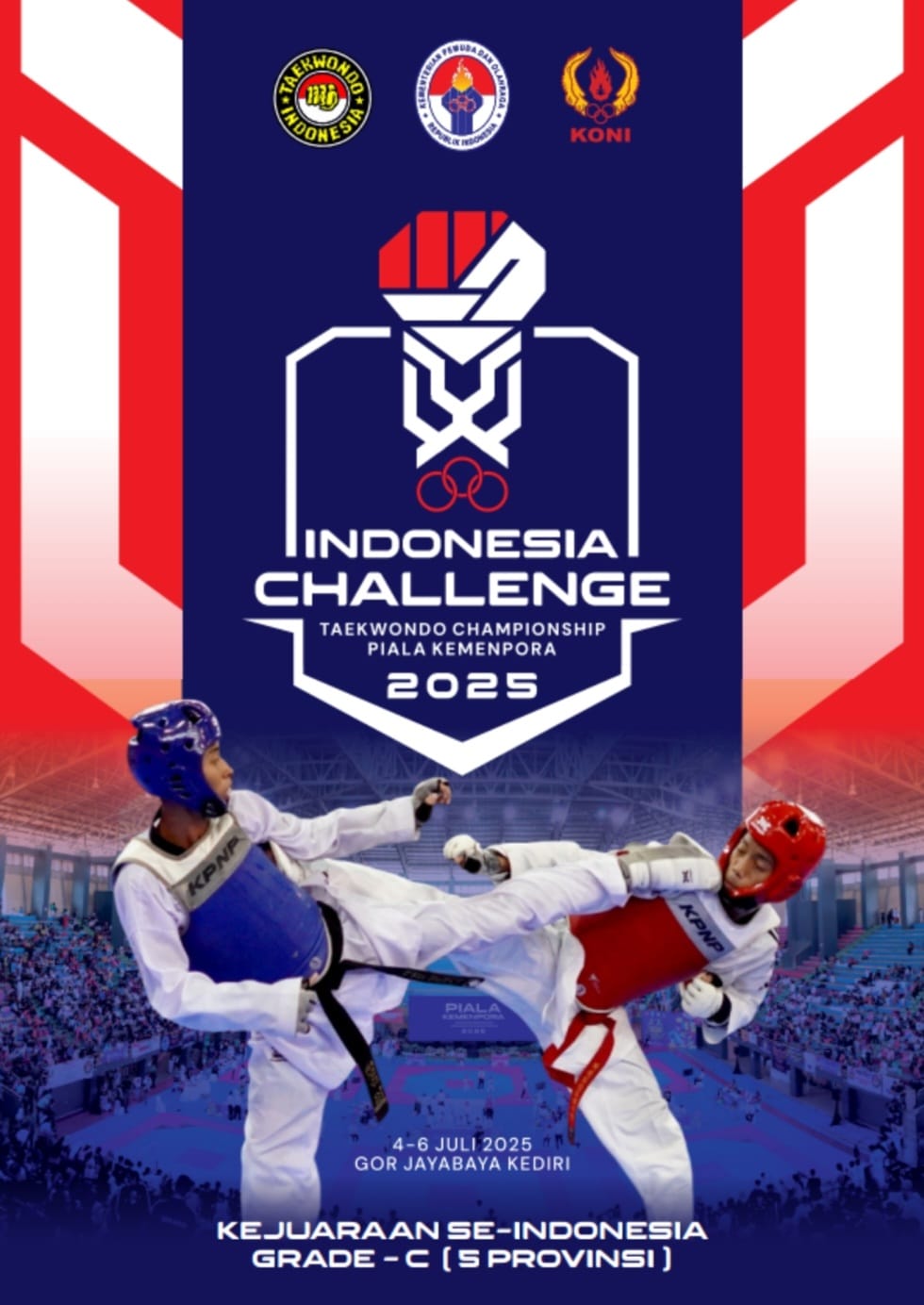 Ajang Pertarungan Prestasi Taekwondo di Tanah Air SPIRIT FIGHTER TAEKWONDO INDONESIA